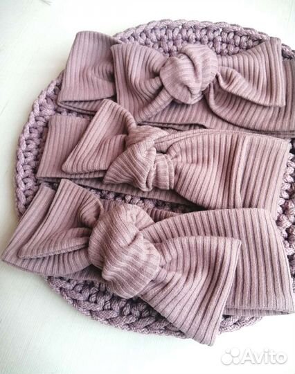 Повязка на голову для девочки