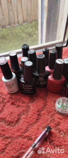 Набор для наращивания ногтей бу