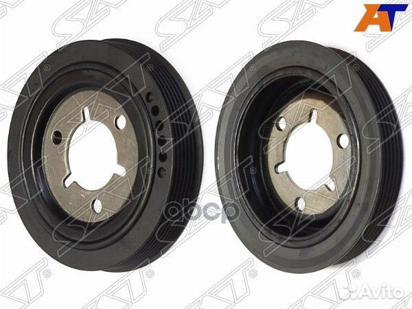 Шкив коленвала peugeot 206 98-06/207 06-14/307