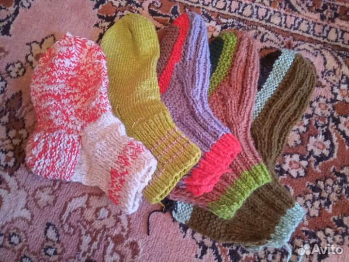 Шерстяные носки