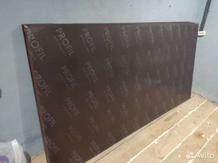 Фанера влагостойкая ламинированная 18мм