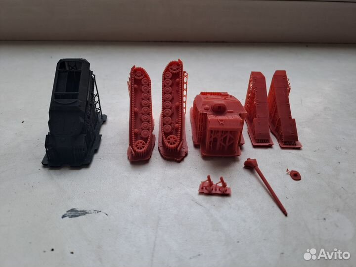 Сборные модели 1:100. 3Dпечать