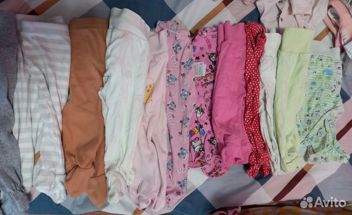 Вещи пакетом на девочку 50-62