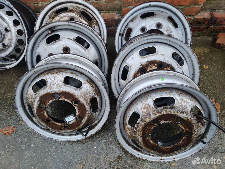 Диски iveco daily r16 спарка