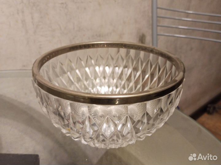 Салатницу хрусталь