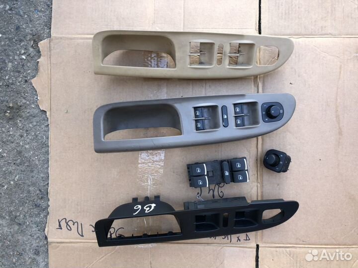 Блок кнопок стеклоподъемники Фольксваген пассат Б6