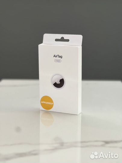Apple AirTag Комплект 4шт Новые Запечатаные