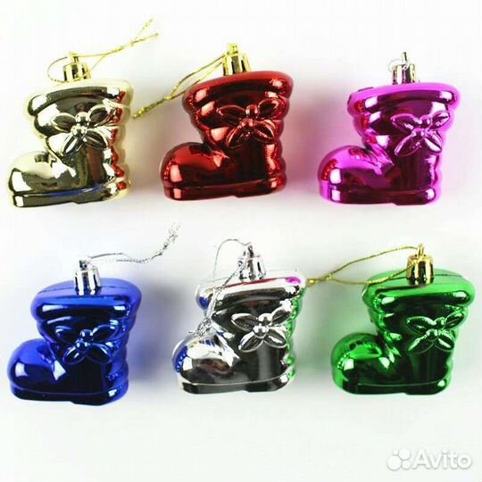 Новогодние игрушки елочные