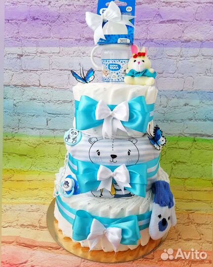 Торты из памперсов