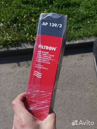 Фильтр воздушный vag Filtron AP139/2