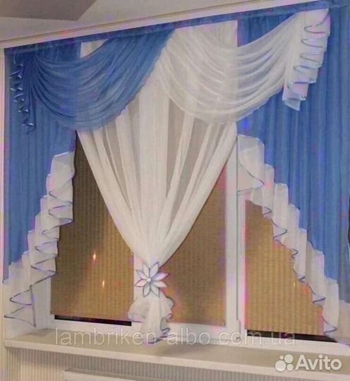 Тюль на кухню