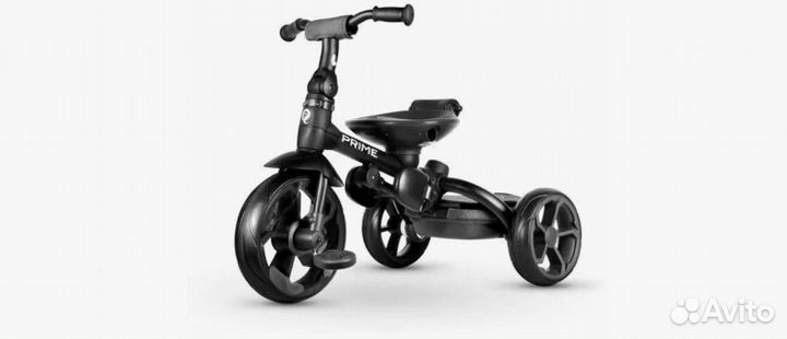 Велосипед-коляска Q-Play Prime 6 в 1 голубой