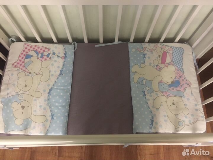 Бортики в детскую кроватку