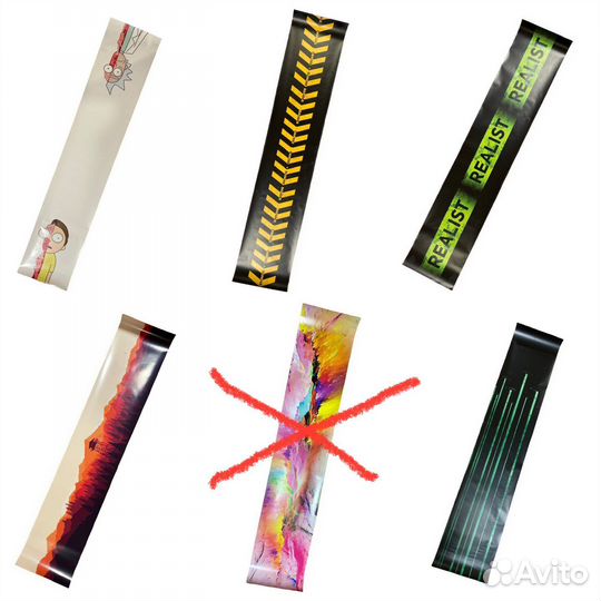 Наклейка на сноуборд