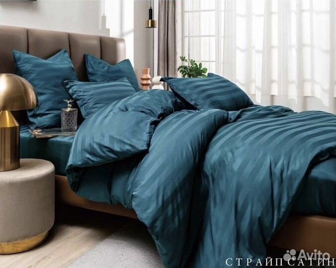 Страйп-сатин, хлопок