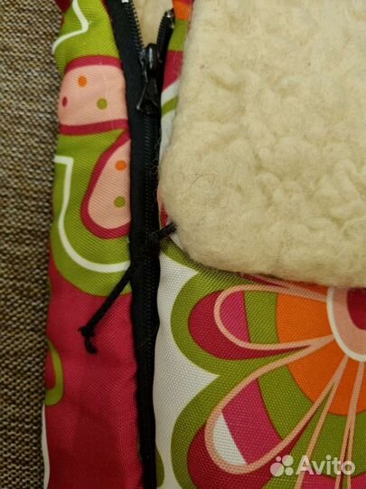 Конверт в коляску Bebe beni овечья шерсть