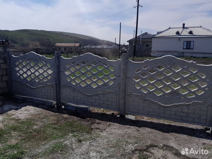 Бетонный еврозабор