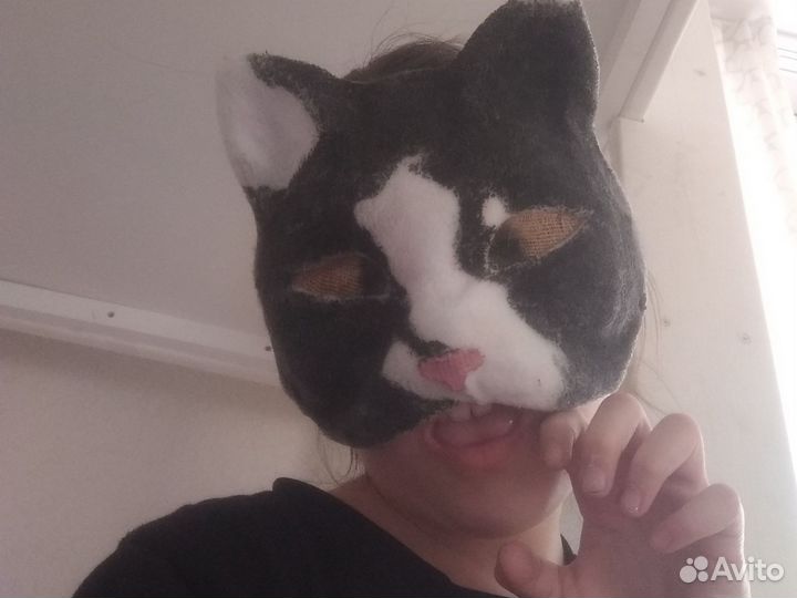 Маска кошки для квадроберов