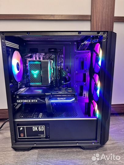Игровой компьютер rtx 4060ti, i3-12100f