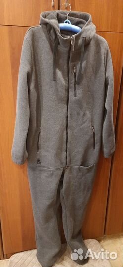 Комбинезон из футера с начесом