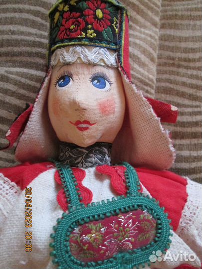 Кукла ручная работа в народном костюме
