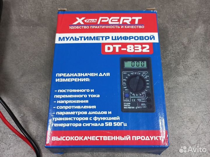 Мультиметр DT-832 тестер