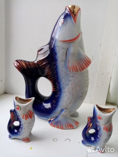 Графин и 2 рюмки СССР