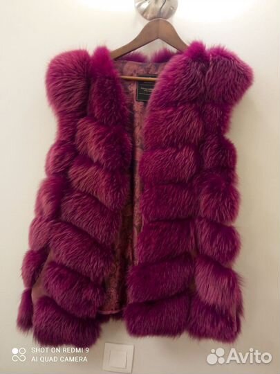 Жилетка меховая женская 46 48