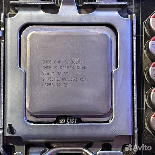 Материнская плата Asus P5E3 PRO +проц,память,кулер