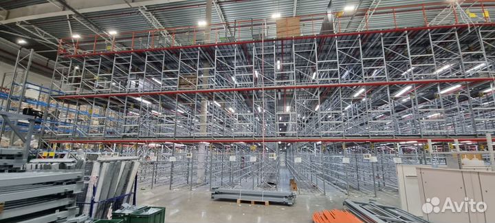 Полочный мезонин 4-х уровневый б/у Solos