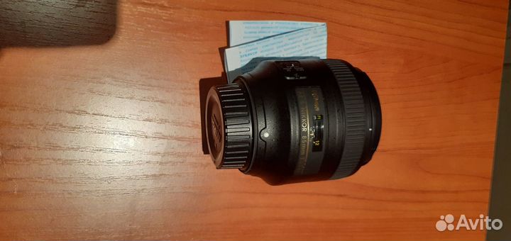 Объектив Nikon AF-S nikkor 85 мм f/1/8G