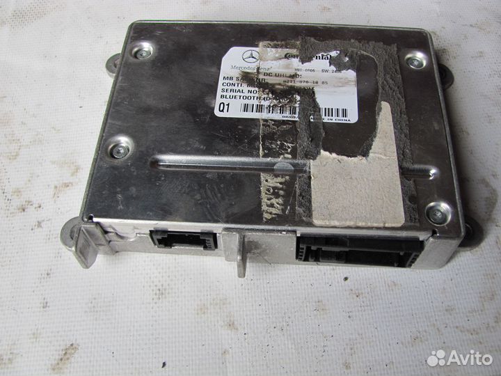 Блок управления телефоном Мерседес Спринтер 906