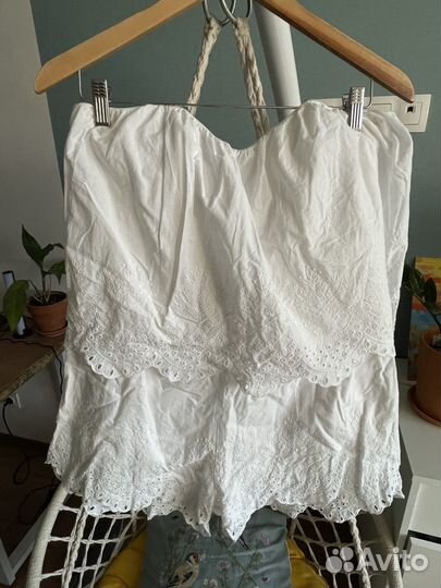 Комбинезон хлопковый с шитьем 46