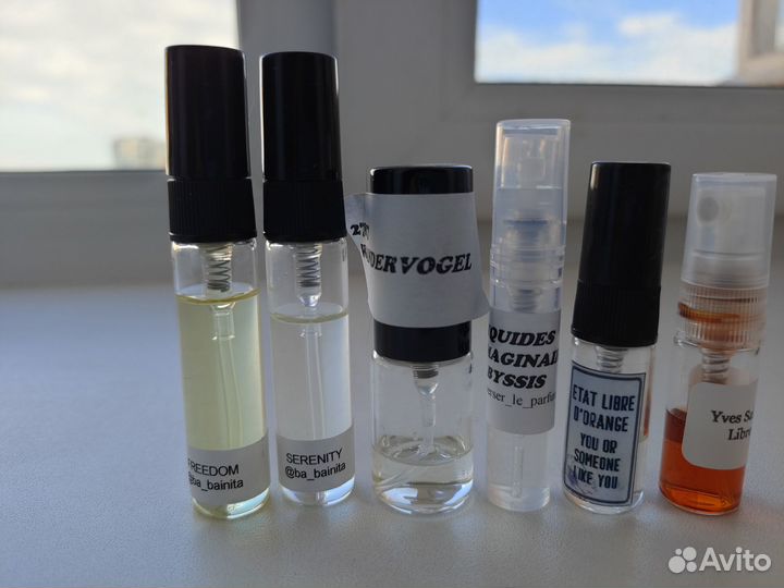 Отливанты нишевой парфюмерии