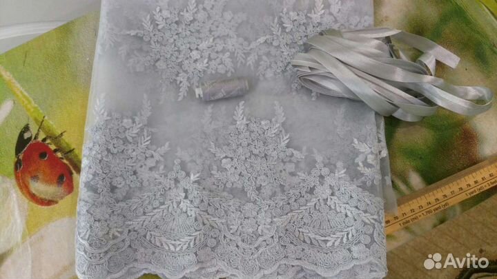 Ткань гипюр