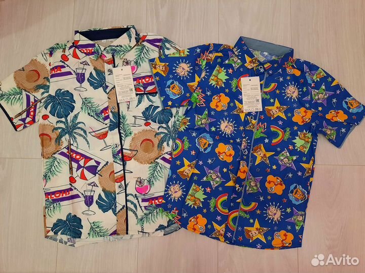 Новые шикарные рубашки для мальчиков 116 и 122