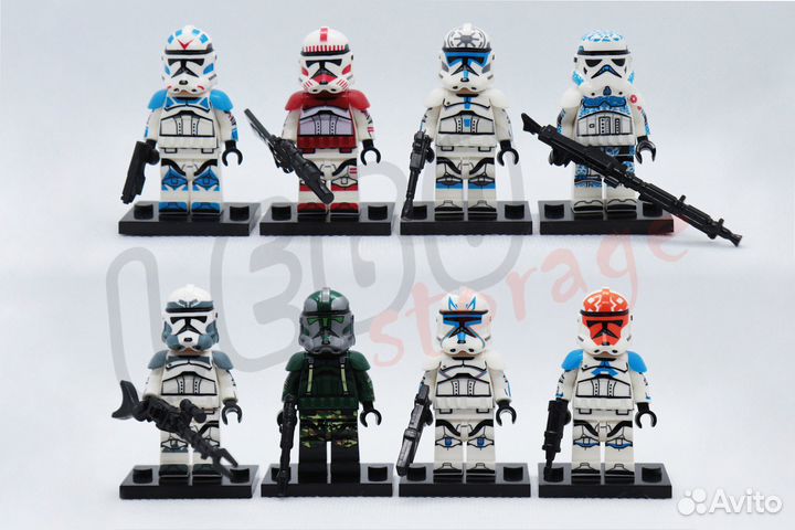 Lego Звездные войны Star Wars Джесси Рекс Гри