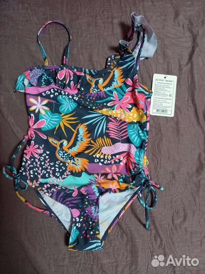 Закрытый купальник для девочки 134