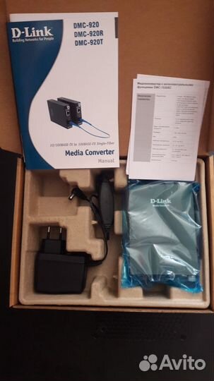 Медиаконвертер D-Link DMC-920R