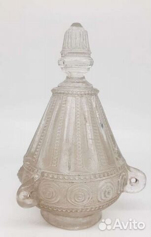 Лампадка старинная церковная Мальцево, стекло