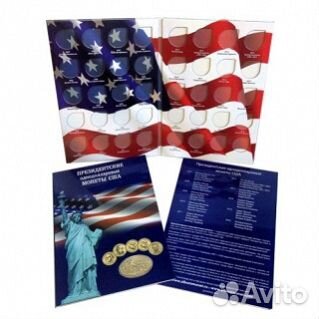 Альбом для монет США из серии 