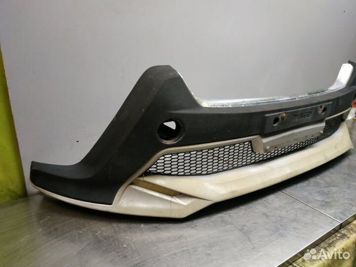 Обвес защита бампера передний Toyota Rav4 40 2013