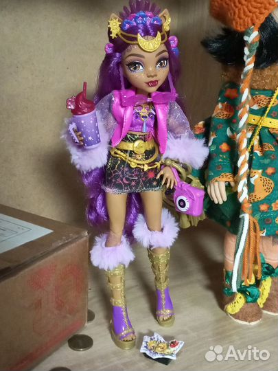 Кукла Monster high g3 Клодин фест