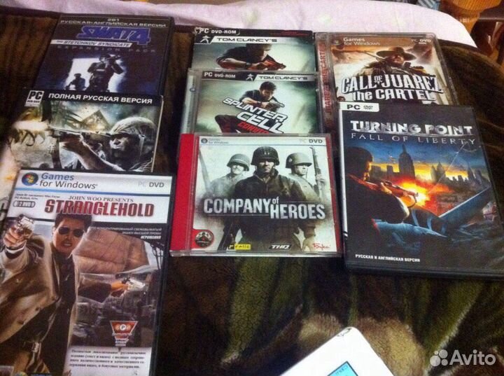 Игры на пк(взрослые, детские)