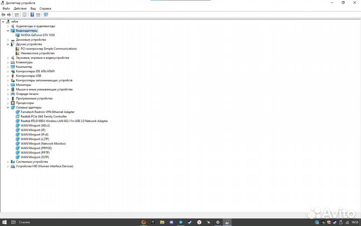Компьютер i5 3470 + 1050 TI + 8gb