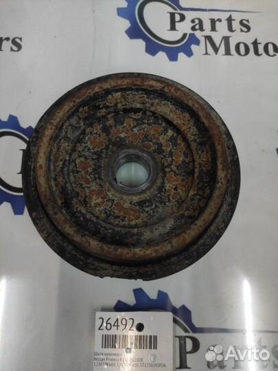 Шкив коленвала Nissan Primera P11E QG18DE