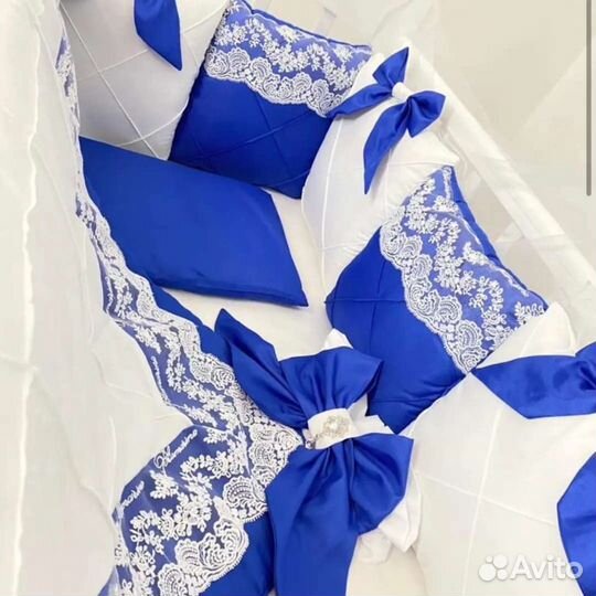 Бортики в кроватку плюс конверт на выписку