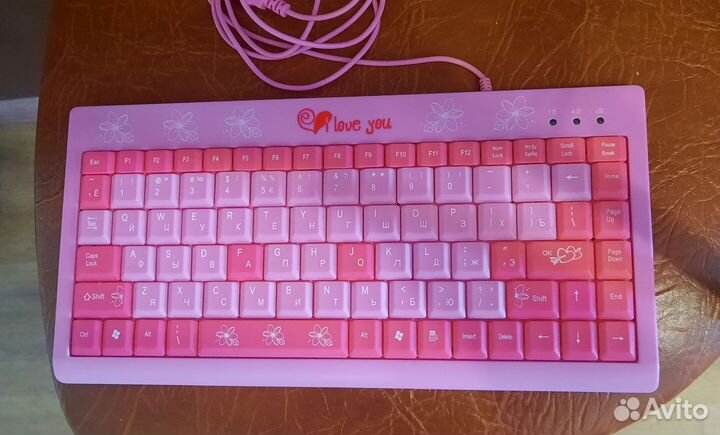 Клавиатура sven Standard Mini pink USB