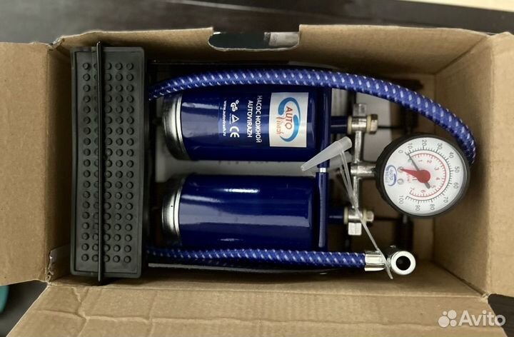 Насос ножной новый