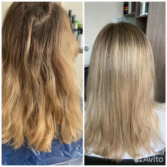 Окрашивание любой сложности, выход из черного